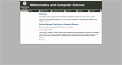 Desktop Screenshot of math-cs.gordon.edu
