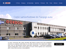 Tablet Screenshot of gordon.com.pl