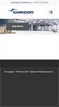 Mobile Screenshot of gordon.lt