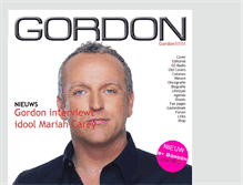 Tablet Screenshot of gordon.nl